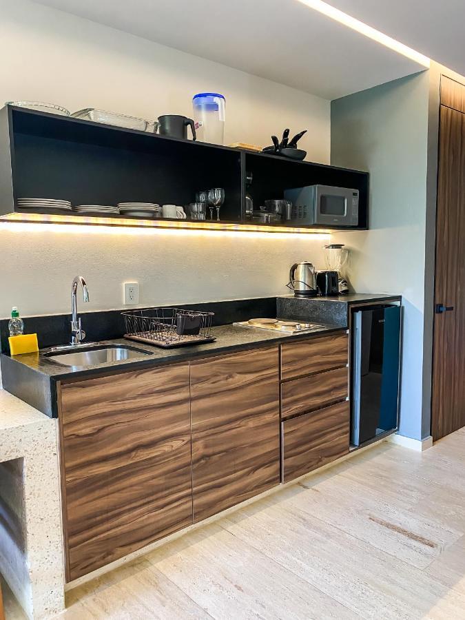 Big Studio At Kaab By The Beach With Roof Top Pool, Sauna And Jacuzzi Near Paseo Del Carmen Mall بلايا ديل كارمن المظهر الخارجي الصورة