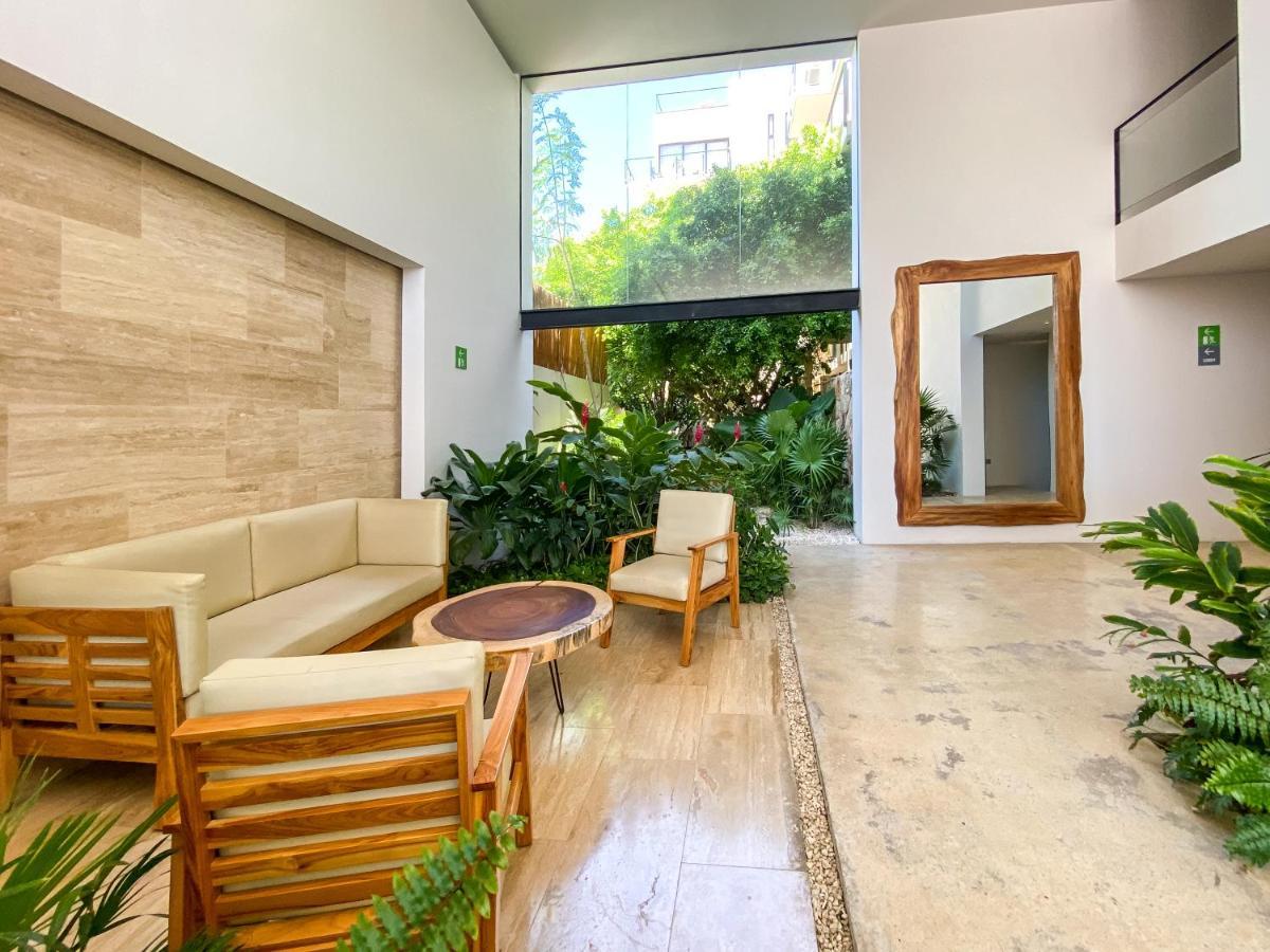 Big Studio At Kaab By The Beach With Roof Top Pool, Sauna And Jacuzzi Near Paseo Del Carmen Mall بلايا ديل كارمن المظهر الخارجي الصورة
