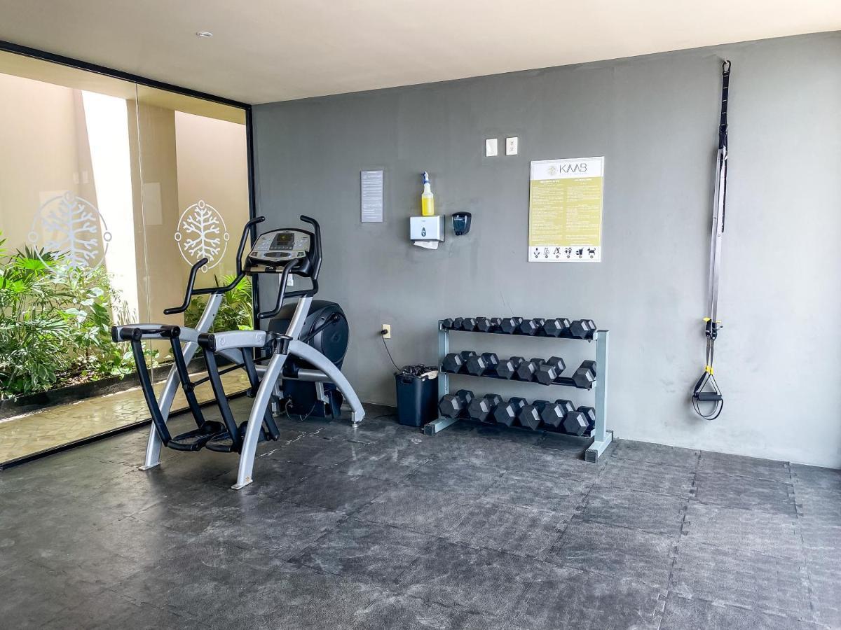 Big Studio At Kaab By The Beach With Roof Top Pool, Sauna And Jacuzzi Near Paseo Del Carmen Mall بلايا ديل كارمن المظهر الخارجي الصورة