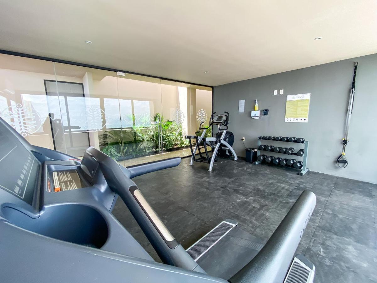 Big Studio At Kaab By The Beach With Roof Top Pool, Sauna And Jacuzzi Near Paseo Del Carmen Mall بلايا ديل كارمن المظهر الخارجي الصورة