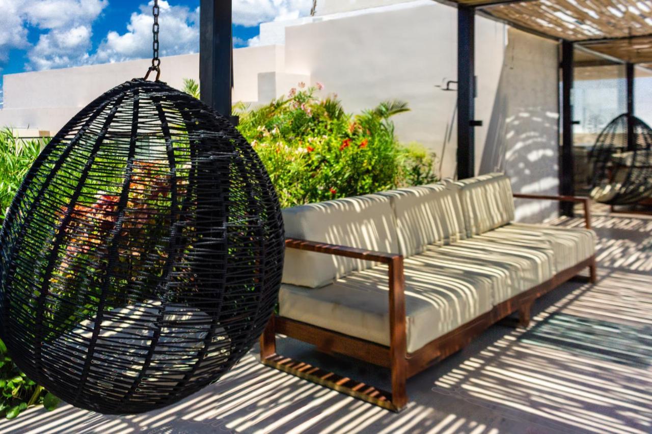 Big Studio At Kaab By The Beach With Roof Top Pool, Sauna And Jacuzzi Near Paseo Del Carmen Mall بلايا ديل كارمن المظهر الخارجي الصورة