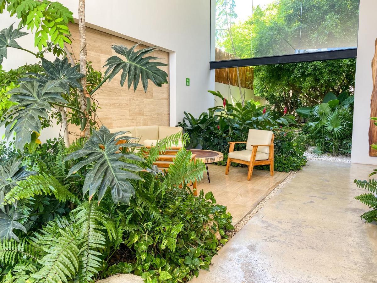 Big Studio At Kaab By The Beach With Roof Top Pool, Sauna And Jacuzzi Near Paseo Del Carmen Mall بلايا ديل كارمن المظهر الخارجي الصورة